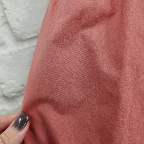 Nation LTD Oralia Flounce Puff Sleeve Mini Shift Dress in Pink Cheek Size XS NEW - Picture 6 of 14